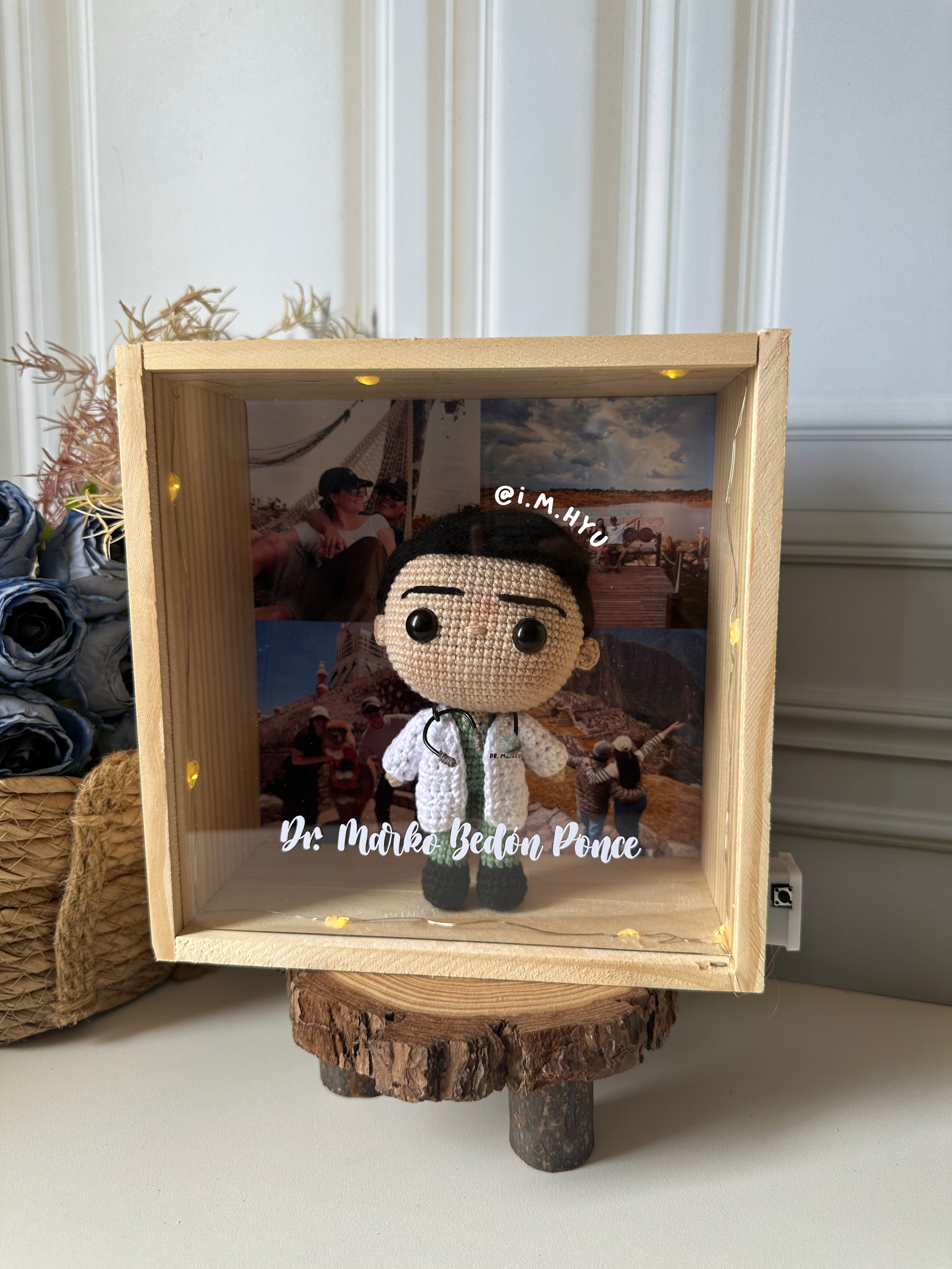 DOCTOR/A EN CUADRO DE PINO